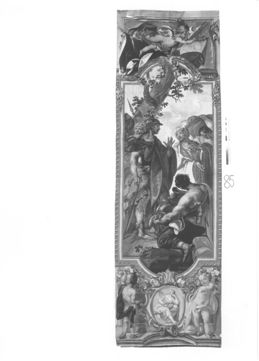 Arazzo - il soldato di Rodi, Musei Reali, Palazzo Reale, Torino